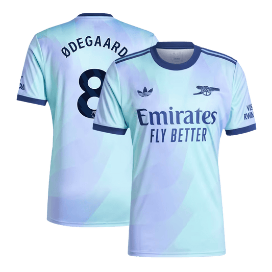 ?DEGAARD #8 Arsenal Third Away  Soccer Jersey 2024/25 footmaillots.fr
