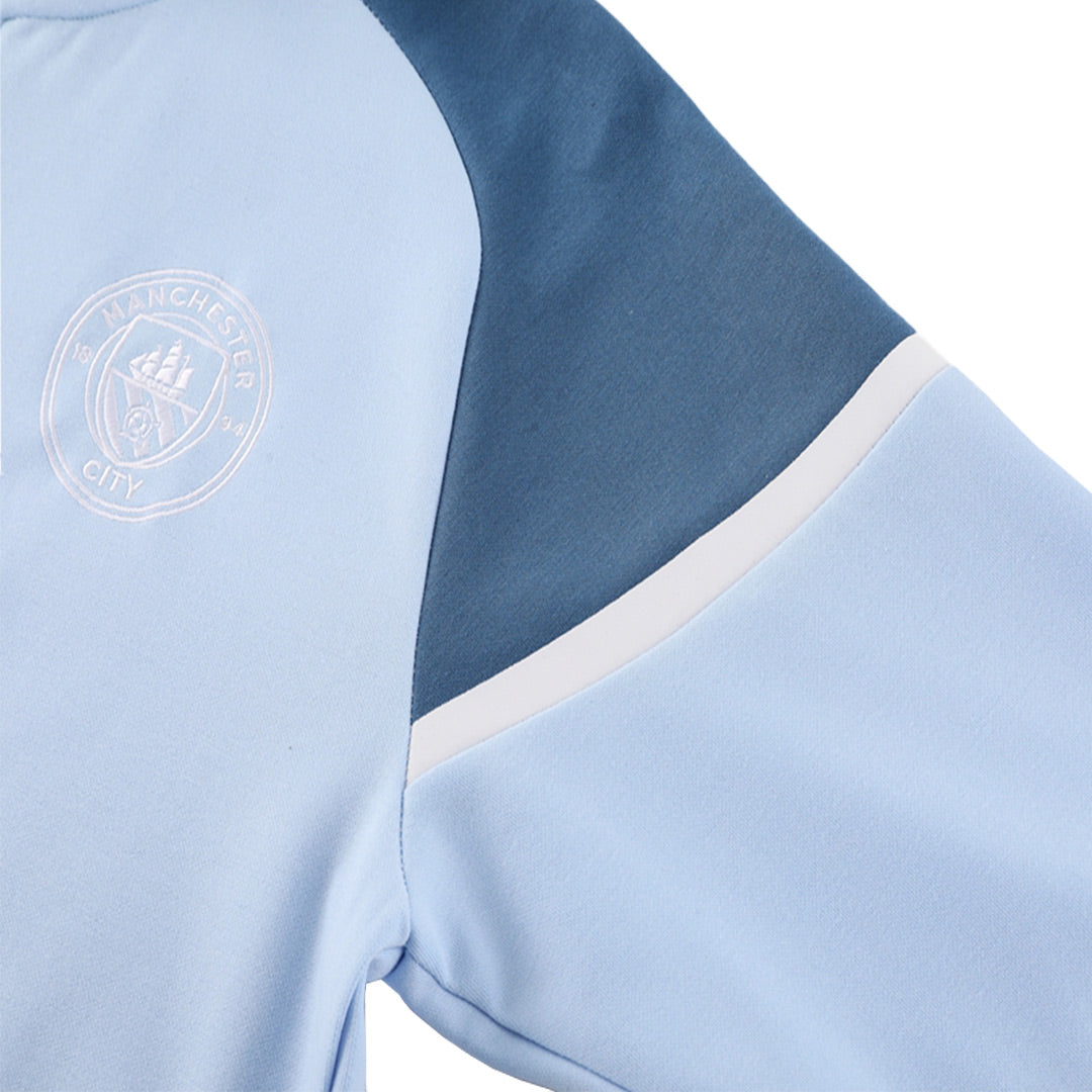 Manchester City Hoodie Training Kit (Jacket+Pants) 2024/25 footmaillots.fr