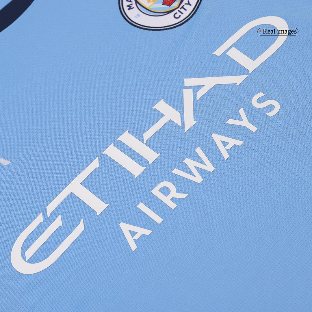 RODRIGO #16 Manchester City Home  Soccer Jersey 2024/25 footmaillots.fr