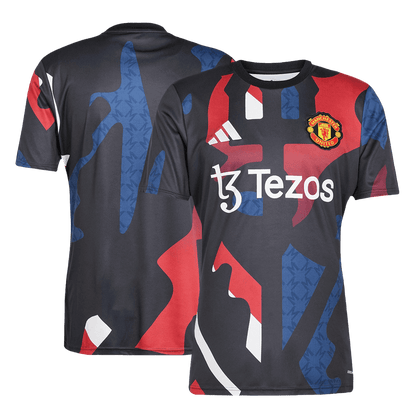Manchester United Pre-Match  Soccer Jersey 2024/25 footmaillots.fr