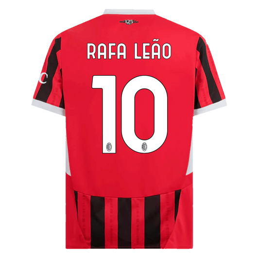 RAFA LE?O #10 AC Milan Home  Soccer Jersey 2024/25 footmaillots.fr