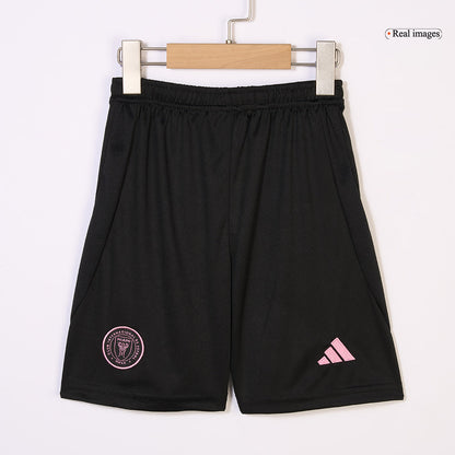 Kid's Inter Miami CF Away  Soccer Jersey Kit(Jersey+Shorts) 2025 footmaillots.fr