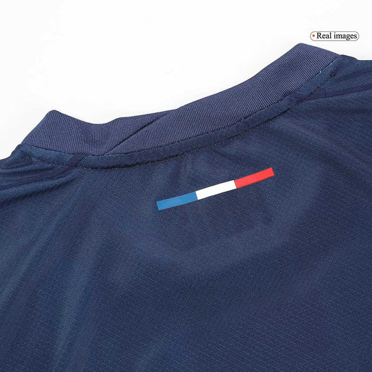 KVARATSKHELIA #7 PSG Home Soccer Jersey 2024/25 footmaillots.fr