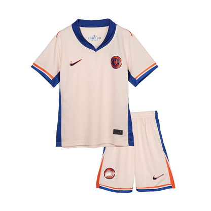 Kid's Chelsea Away  Soccer Jersey Kit(Jersey+Shorts) 2024/25 footmaillots.fr