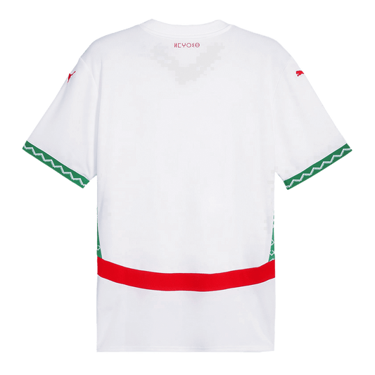 Morocco Away  Soccer Jersey 2024/25 footmaillots.fr