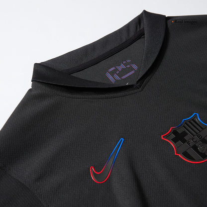 Barcelona Away  Soccer Jersey 2024/25 - Spotify Logo Without Text footmaillots.fr