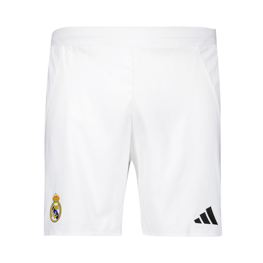 Player Version Real Madrid Home Soccer Shorts 2024/25 footmaillots.fr