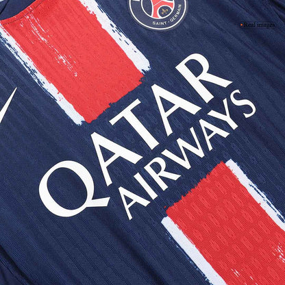 Authentic PSG Home Soccer Jersey 2024/25 footmaillots.fr