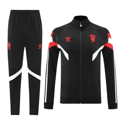 Manchester United Training Jacket Kit (Jacket+Pants) 2024/25 footmaillots.fr