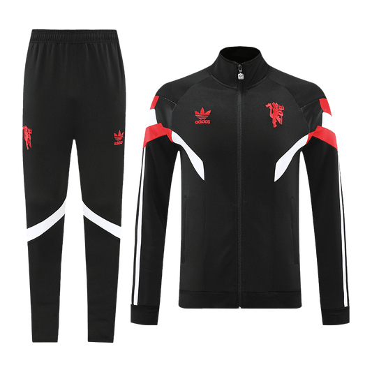 Manchester United Training Jacket Kit (Jacket+Pants) 2024/25 footmaillots.fr