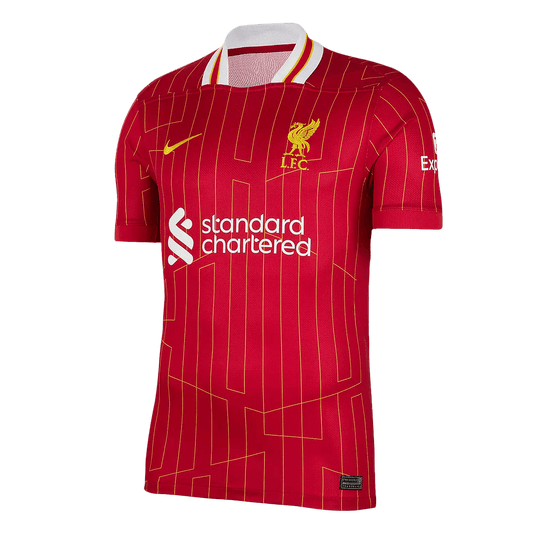 Liverpool Home  Soccer Jersey 2024/25 footmaillots.fr