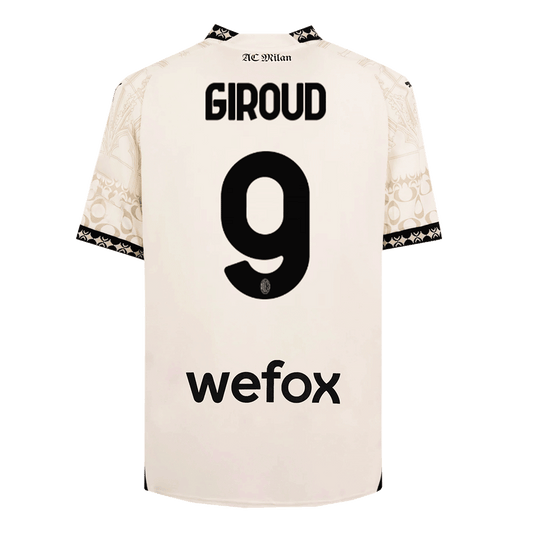 GIROUD #9 AC Milan X Pleasures Fourth Away  Soccer Jersey 2023/24 footmaillots.fr