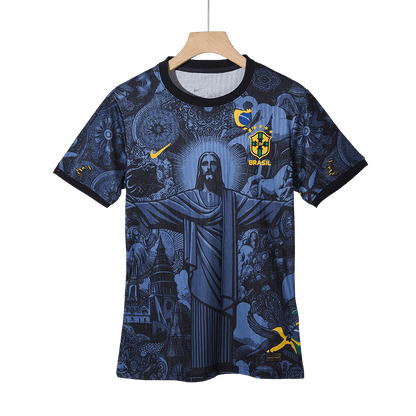 Player Version Brazil Jesus  Soccer Jersey 2024 footmaillots.fr